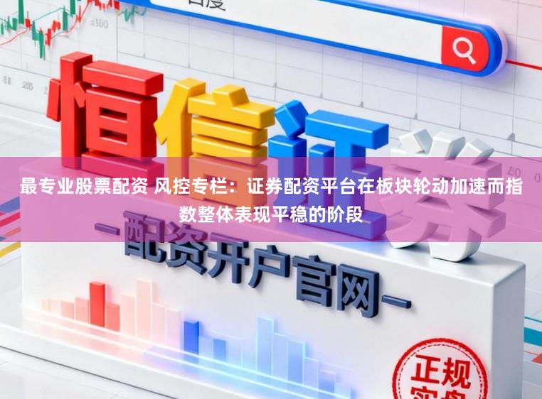 最专业股票配资 风控专栏：证券配资平台在板块轮动加速而指数整体表现平稳的阶段
