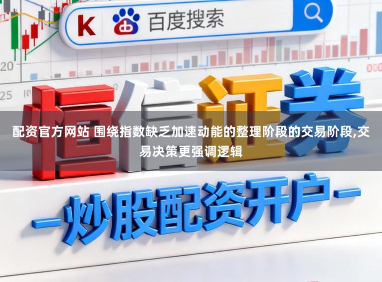 配资官方网站 围绕指数缺乏加速动能的整理阶段的交易阶段,交易决策更强调逻辑