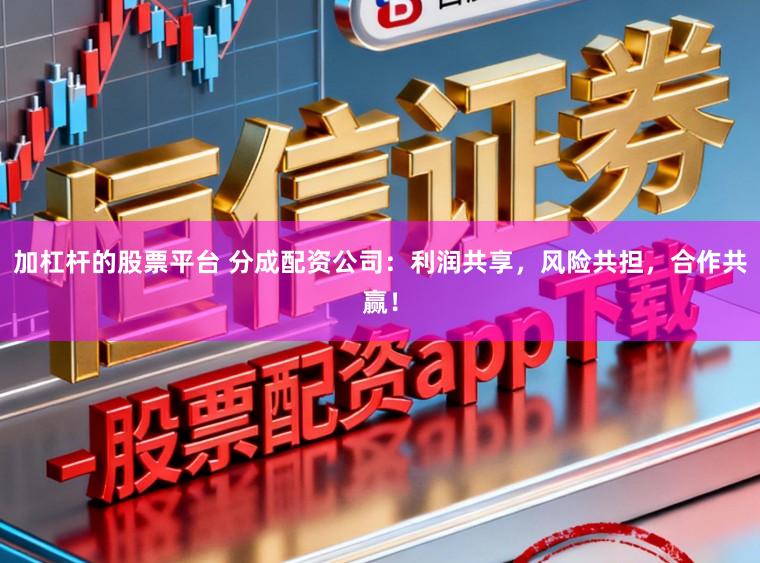 加杠杆的股票平台 分成配资公司：利润共享，风险共担，合作共赢！