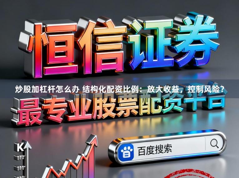 炒股加杠杆怎么办 结构化配资比例：放大收益，控制风险？